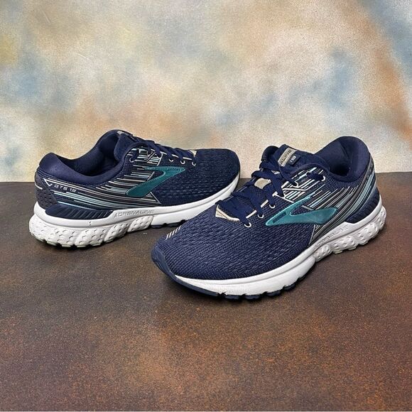 Brooks Adrenaline GTS 19 1202841B450 Blue Women’s Running Shoes Size 10.5B - Picture 13 of 16